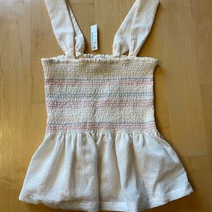 Madewell Rainbow Thread Tank